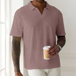 Casual Stylish Mens Hollow-out Short Top