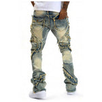 Shanxi Stretchy Slim Straight Pants