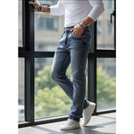 Shanxi Stretchy Slim Straight Pants