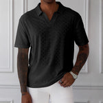 Casual Stylish Mens Hollow-out Short Top