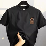 Retro-style Fashionable Printed Casual Mens Top