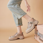 Summer New Arrival Thick-soled Hollowed-out Breathable Platform Sneakers