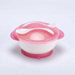 Baby Suction Bowl Complementary Food Bowl Feeding Tableware Set