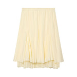 Womens Summer Soft And Sweet Double-Layer Skirt