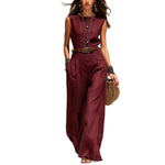 Summer Sleeveless Off-shoulder Professional Chic Womens