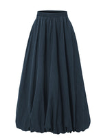 Womens Loose Bloom-Shape Skirt