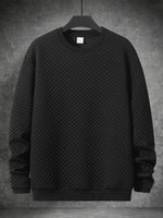 Crew-neck Base-layer Top Men's Casual Hoodie