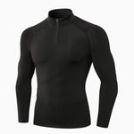 Mens Zip-up Lightweight Stand-collar Long-sleeve