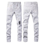 Shanxi Stretchy Slim Straight Pants