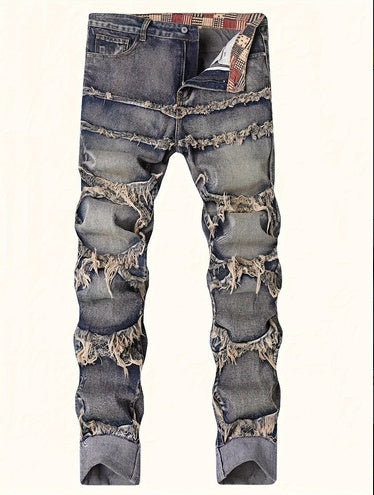 Shanxi Stretchy Slim Straight Pants