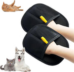 Pet Electrostatic Hair Removal Gloves Two-way Bristle Remover Hair Removal Brush Sticky Hair Artifact Cat Hair Gloves Cat Hair Removal Comb