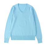 School-supplied Dark Gray Long-sleeve Knit Top