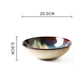 Underglaze Color Hand-painted Creative Bowls And Plates