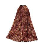 Niche-design Wide-leg Midi Workwear Skirt