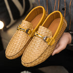 Mens Springsummer Low-top Moccasins Versatile Casual Shoes