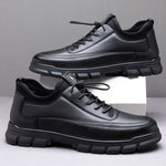 Business Formal Leather Shoes Black Casual Soft Upper