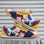 New Stylish Versatile Color-block Mens Shoes