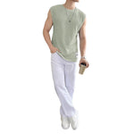 Mens Loose-Fit Fashionable Casual Sports Vest