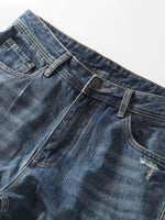B2 - Non-elastic Small Straight-leg Pants