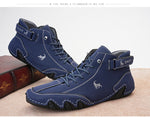 Mens Casual Shoes Winter Style With Fleece Lining And Extra Padding
