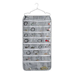 Wardrobe Hanging Type Double Sided Zipper Storage Bag
