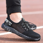 Summer Lightweight Steel-toe Crush- And Puncture-resistant Fashionable Breathable Safety Shoes