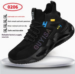 Work Safety Shoes Breathable With Toe Impact And Puncture Resistance Durable Workwear Footwear