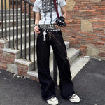 Straight-leg Slightly Flared Jeans For Men
