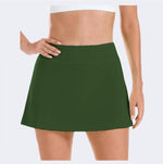 Womens Tennis Golf High-Waisted Skirt