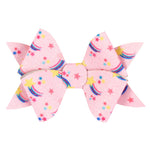 Children's Hair Accessories Windmill Bow Hairpin Sequins Glitter Baby