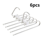 Folding pants hanger