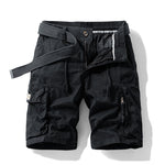 Men's Shorts Made Of Pure Cotton With Multiple Pockets