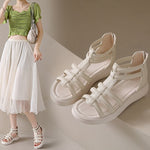 Womens Sandals Fashionable Roman-style Flat-heeled Sandals