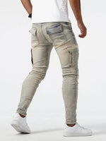 Shanxi Stretchy Slim Straight Pants