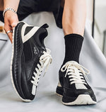Men's Shoes 2026 Summer & Autumn New Arrival, Breathable Mesh Low-Top Soft Sole Sneakers, Four-Season Height-Increasing Thick Sole Dad Shoes For Men