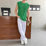 Mens Loose-Fit Fashionable Casual Sports Vest