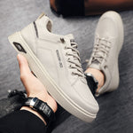 Mens Sports Sneakers Trendy White Shoes For Spring And Autumn