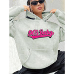 Baby Letter-print Crew-neck Long-sleeve Casual Sweatshirt