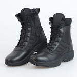 British-style High-top Camouflage Outdoor Shoes, Wear-resistant And Non-slip Hiking Boots