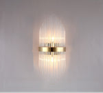 Modern Living Room Light Luxury Crystal Creative Wall Lamp
