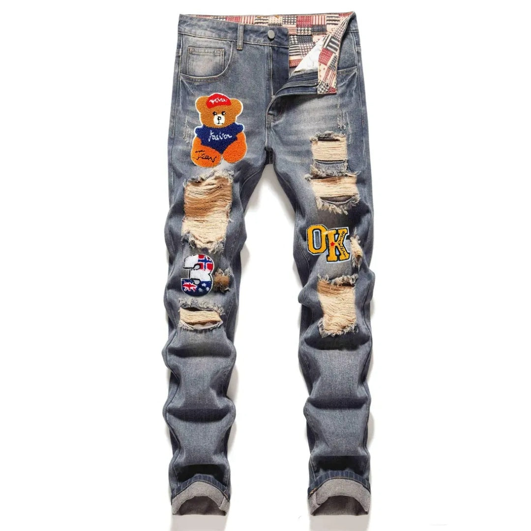 Shanxi Stretchy Slim Straight Pants