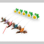 Electric Automatic Rotating Flower Pet Products