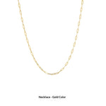S925 Silver Necklace Internet-celebrity StyleMinimalist Gold ChainLight LuxuryNicheHigh-end