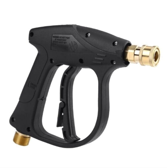 Short Wand High Pressure Car Wash Gun Heavy-Duty Brass Connector Power Washer