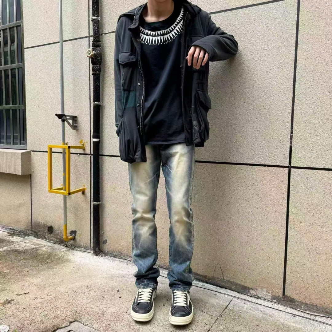 Shanxi Stretchy Slim Straight Pants