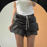 Stylish High-waisted Slimming Sports Skirt