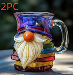 Painted Book Coffee Cup Unique Book Stacking Coffee Cup