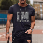 Mens Casual Summer T-Shirt With 3D Print