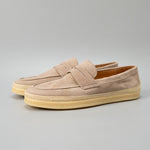Mens Straw-soled Handmade Business Shoes