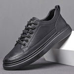 Autumn Mens Shoes, British-style Casual Leather Shoes For Men